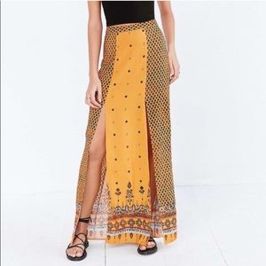 Urban Outfitters Printed Maxi Skirt